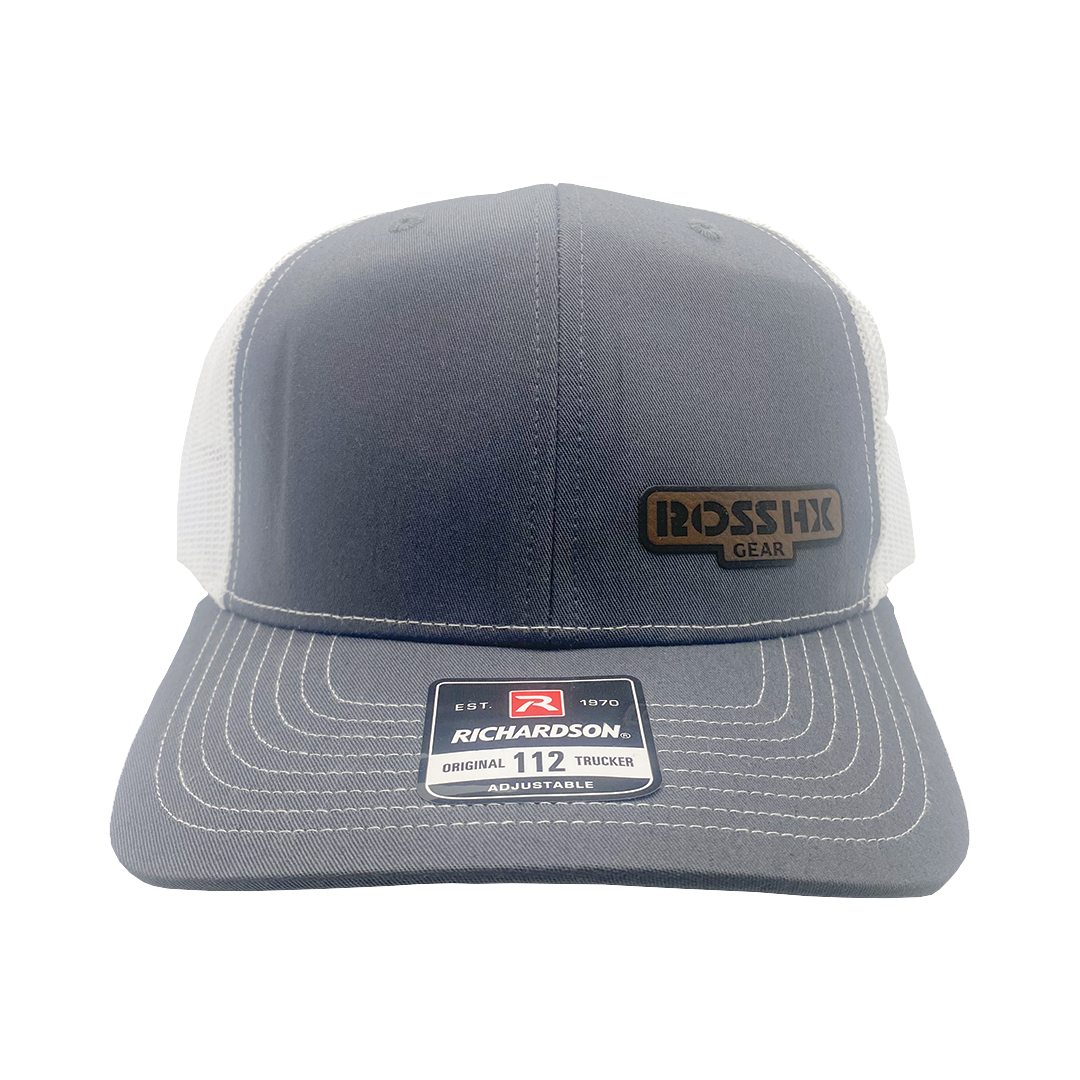 Small Leather Patch Hat