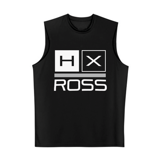 Black HX Logo Sleeveless Shirt