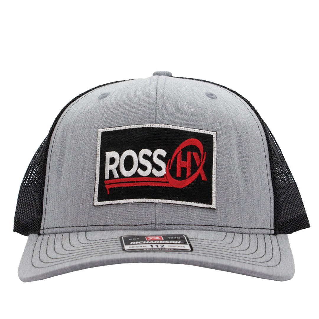 Light Gray Ross HX Patch Hat