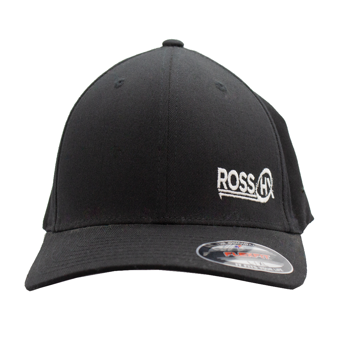 Black Minimal Logo Hat