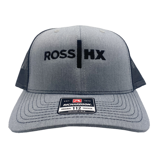 Black & Gray Ross HX Hat